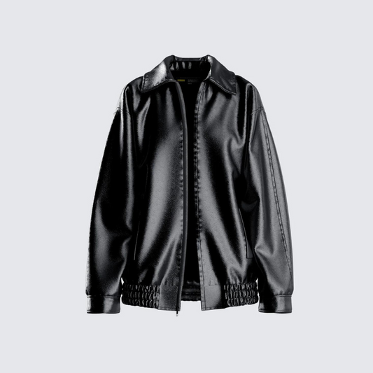 Chloe Oversize Leather Jacket