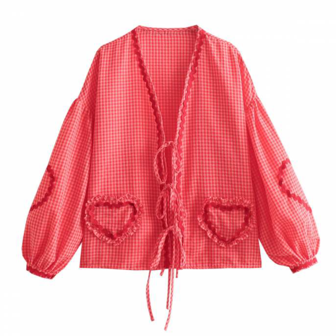 Chloe Heart Blouse