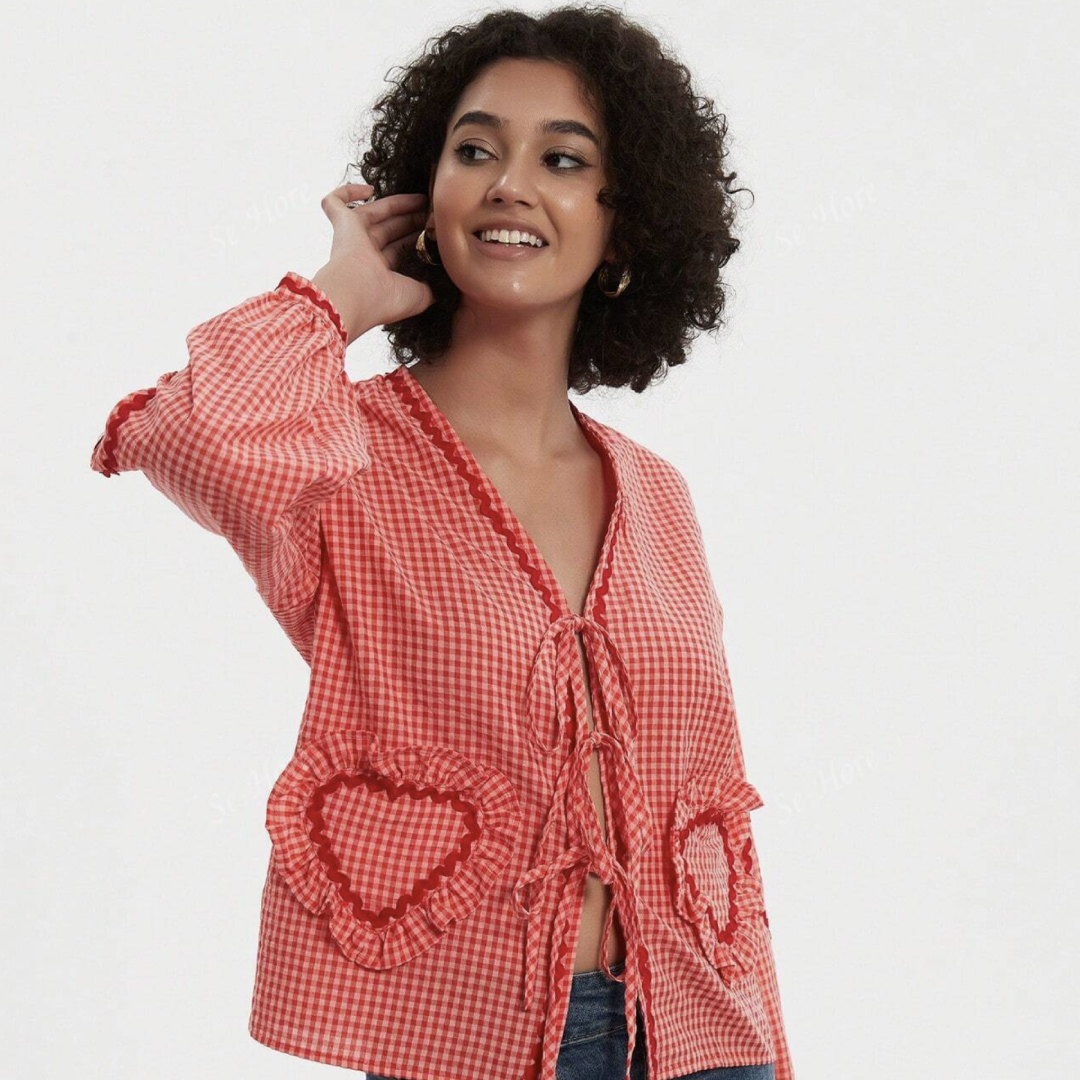 Chloe Heart Blouse