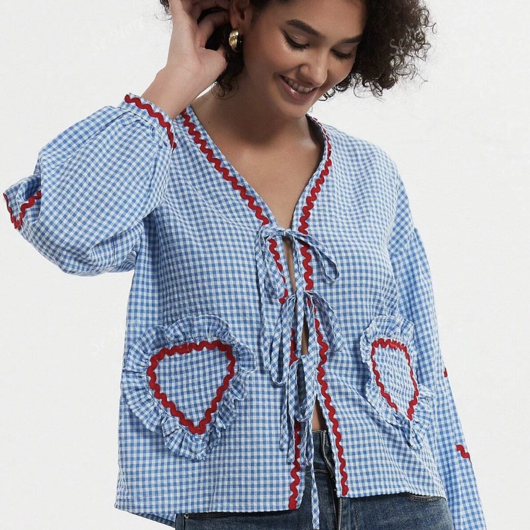 Chloe Heart Blouse