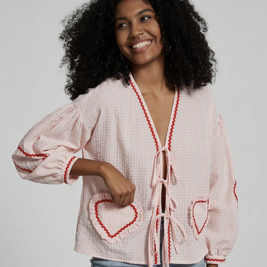 Chloe Heart Blouse