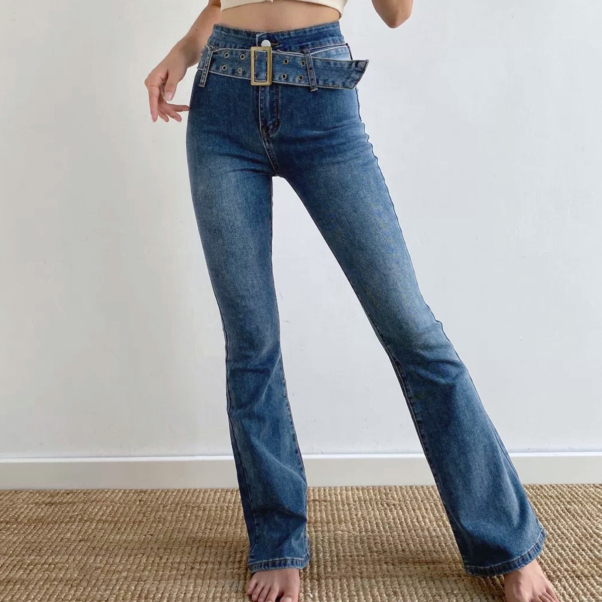 Chloe Denim Flare Jeans