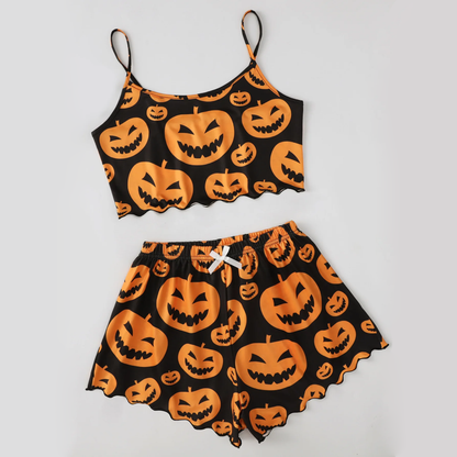 Chloe Halloween Nightie Pajama Set