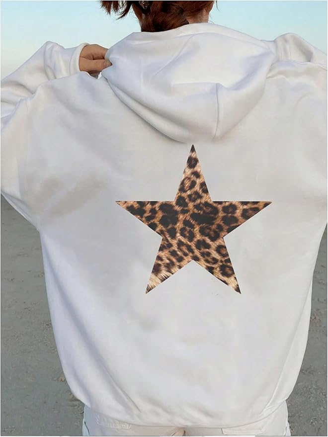 Leopard Star Hoodie