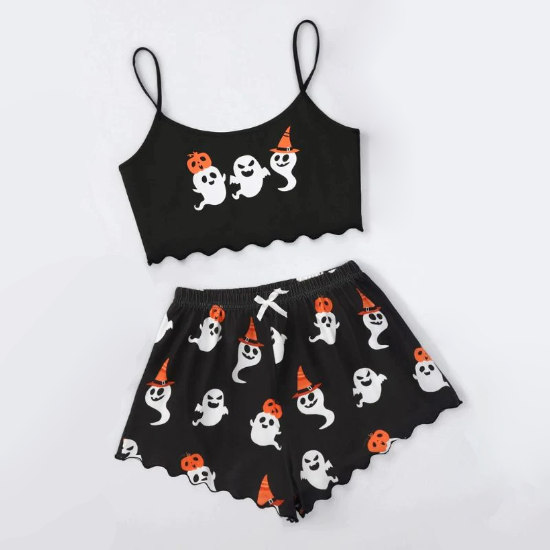 Chloe Halloween Nightie Pajama Set