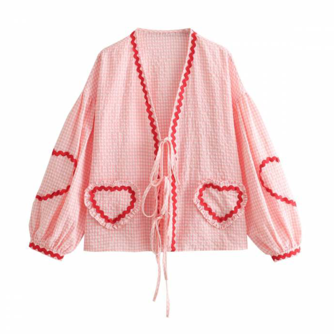 Chloe Heart Blouse