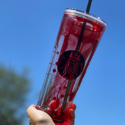 Spooky Halloween Blood Drip Cup - Haunted Tumbler