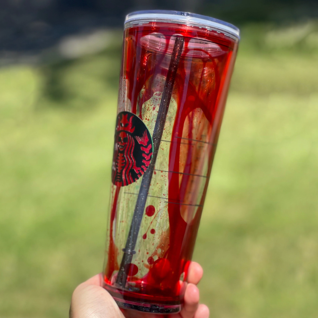 Spooky Halloween Blood Drip Cup - Haunted Tumbler