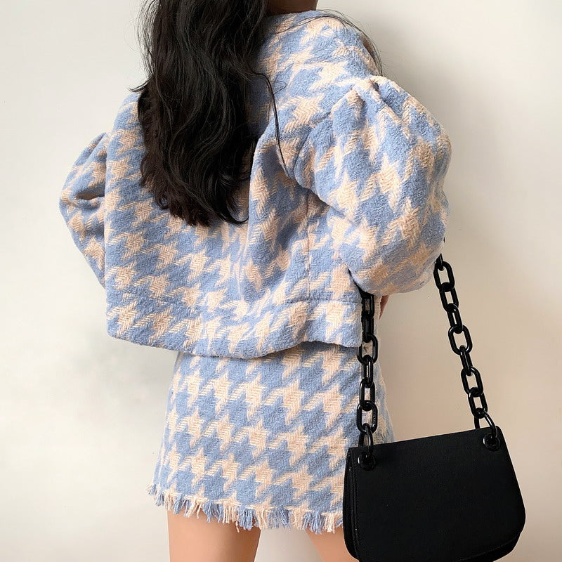 Chloe Houndstooth Set